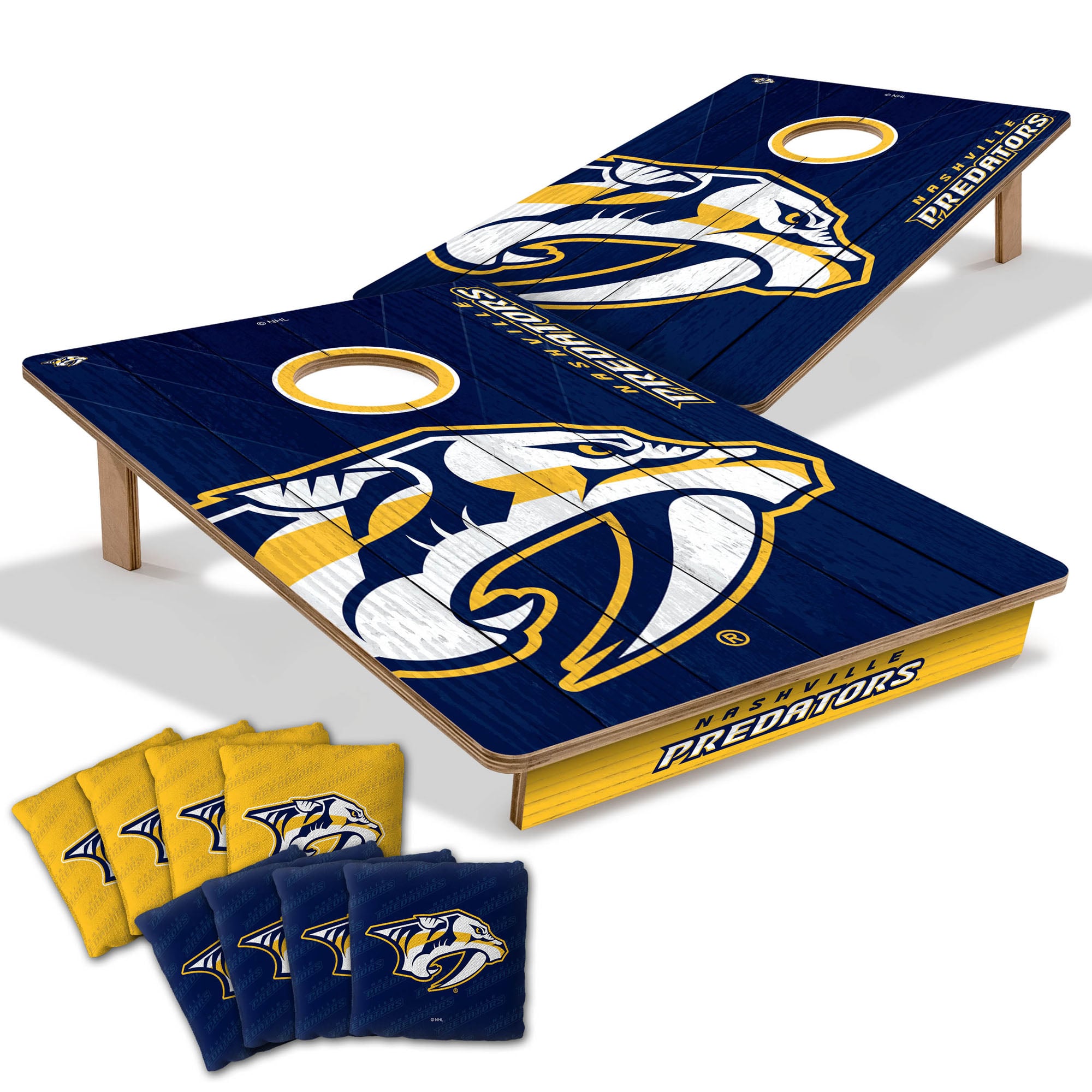 IDNA Nashville Predators 2' x 3' Cornhole Game with Bags