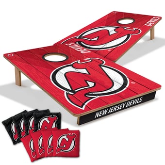 IDNA New Jersey Devils 2' x 3' Cornhole Game with Bags