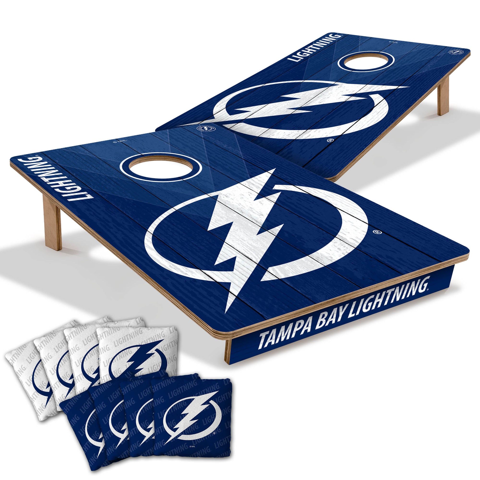 IDNA Tampa Bay Lightning 2' x 3' Cornhole Game with Bags