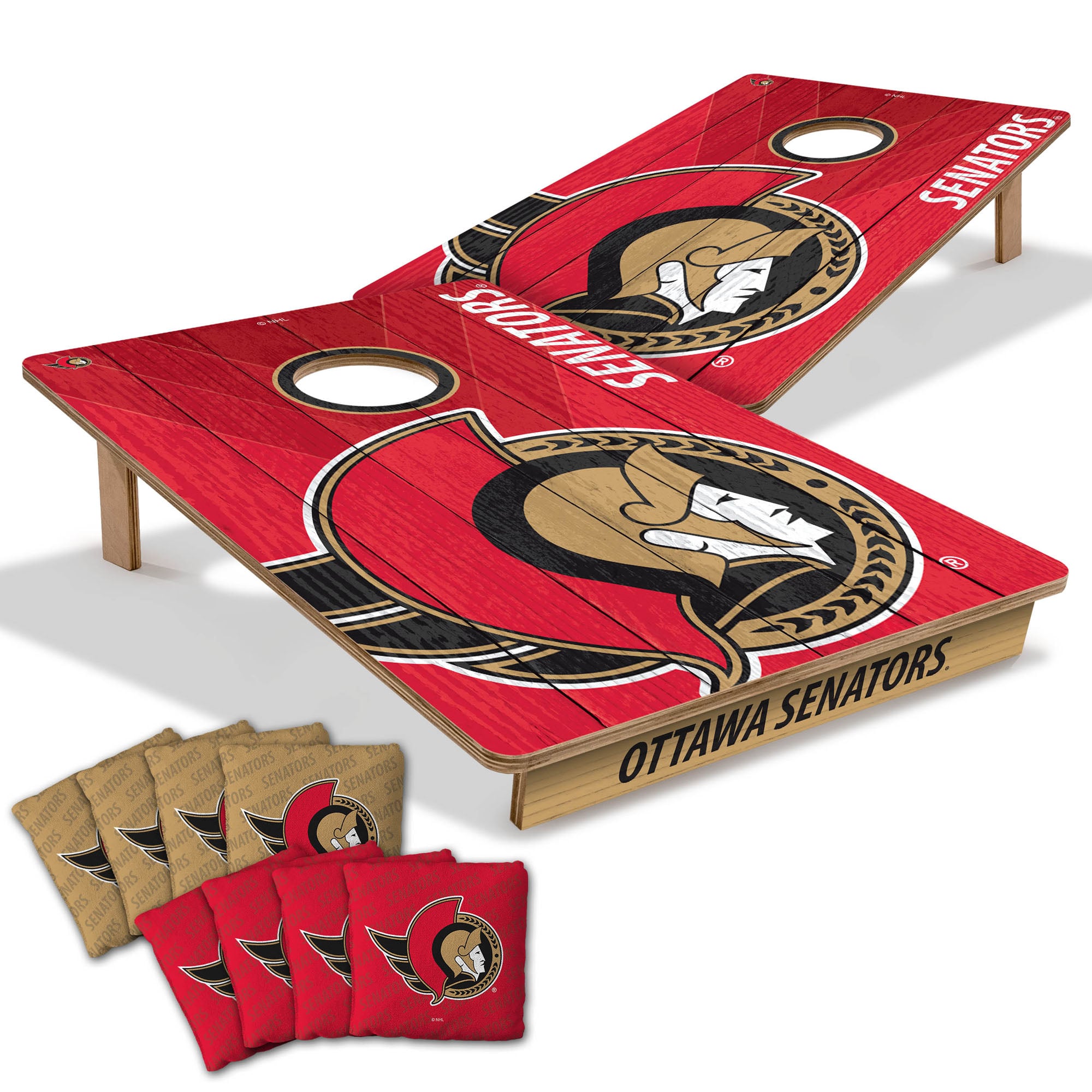 IDNA Ottawa Senators 2' x 3' Cornhole Game with Bags