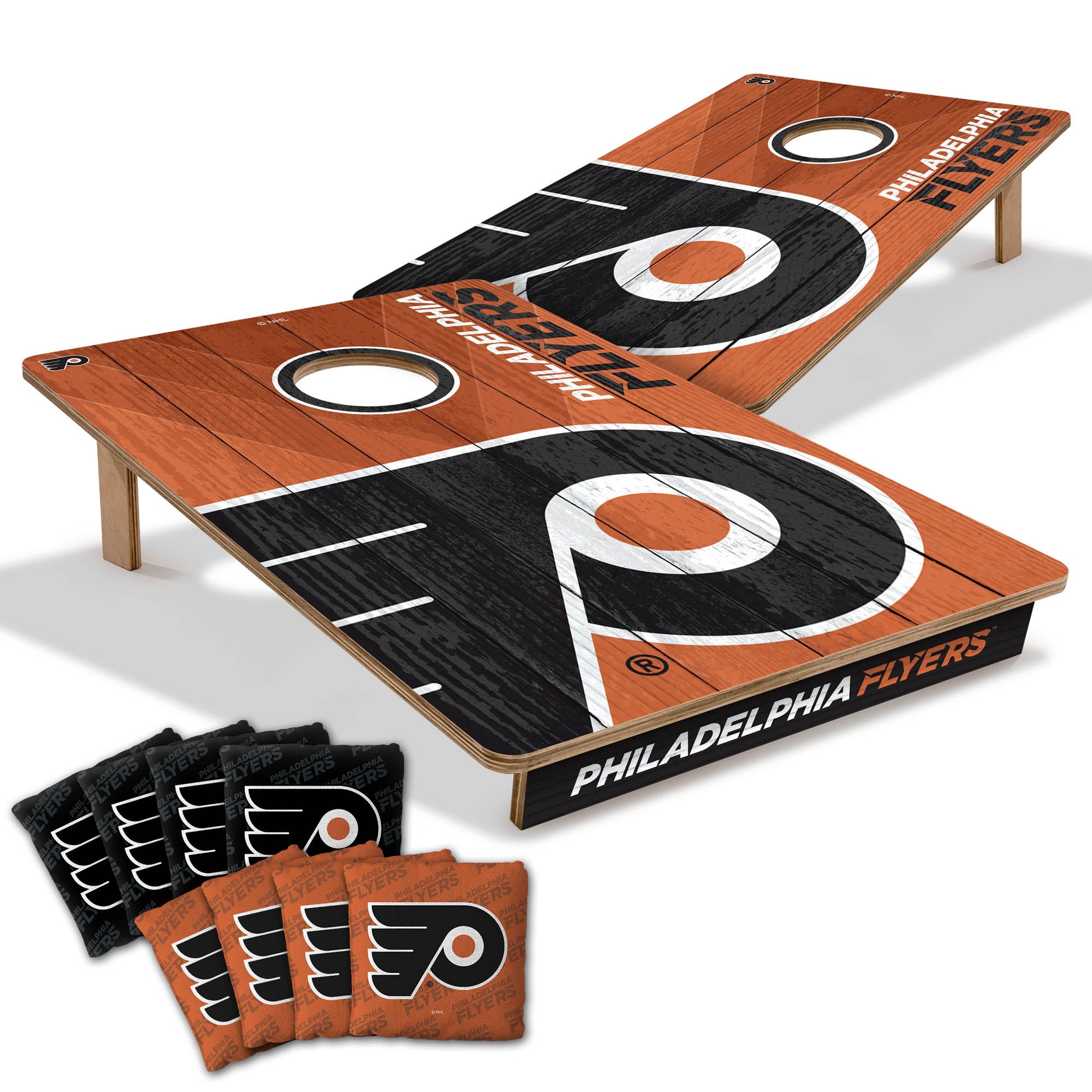IDNA Philadelphia Flyers 2' x 3' Cornhole Game with Bags