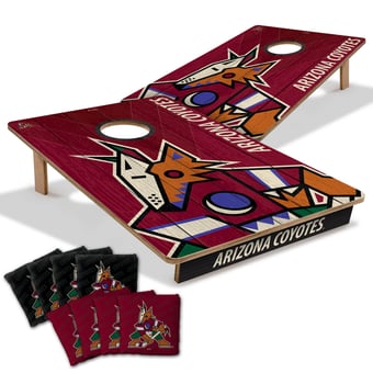 IDNA Arizona Coyotes 2' x 3' Cornhole Game with Bags