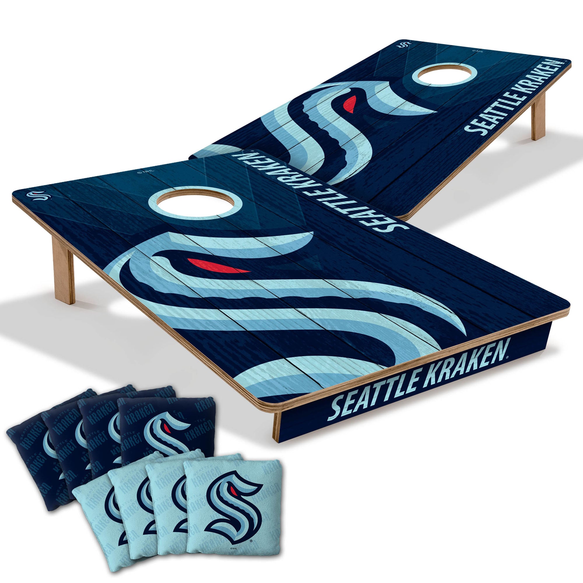 IDNA Seattle Kraken 2' x 3' Cornhole Game with Bags