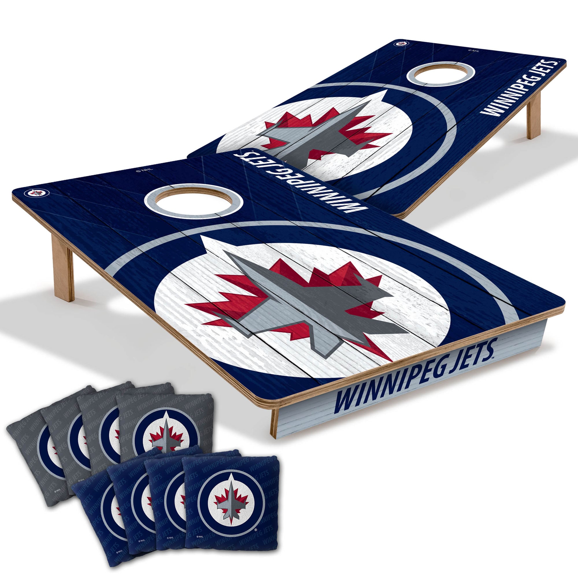 IDNA Winnipeg Jets 2' x 3' Cornhole Game with Bags