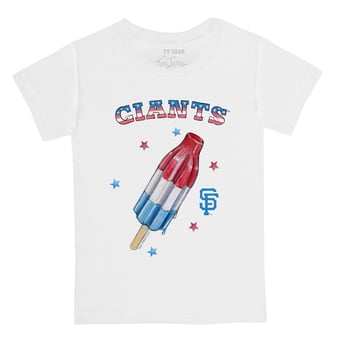 Infant Tiny Turnip White San Francisco Giants Rocket Pop T-Shirt