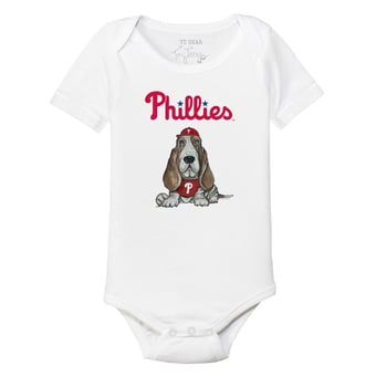 Infant Tiny Turnip White Philadelphia Phillies Puddy Bodysuit