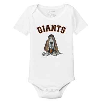 Infant Tiny Turnip White San Francisco Giants Puddy Bodysuit