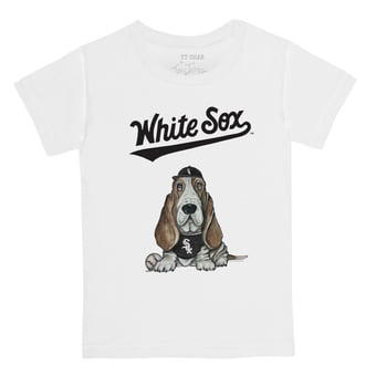 Toddler Tiny Turnip White Chicago White Sox Puddy T-Shirt