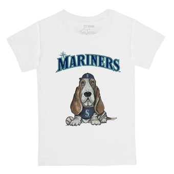 Youth Tiny Turnip White Seattle Mariners Puddy T-Shirt