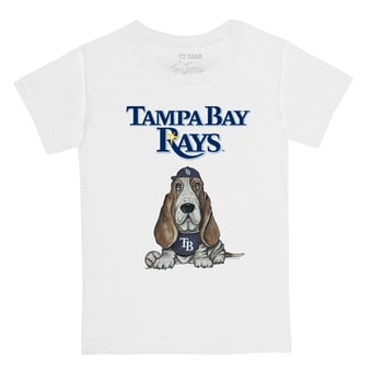 Youth Tiny Turnip White Tampa Bay Rays Puddy T-Shirt
