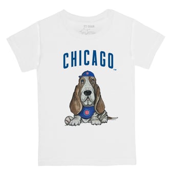 Youth Tiny Turnip White Chicago Cubs Puddy T-Shirt