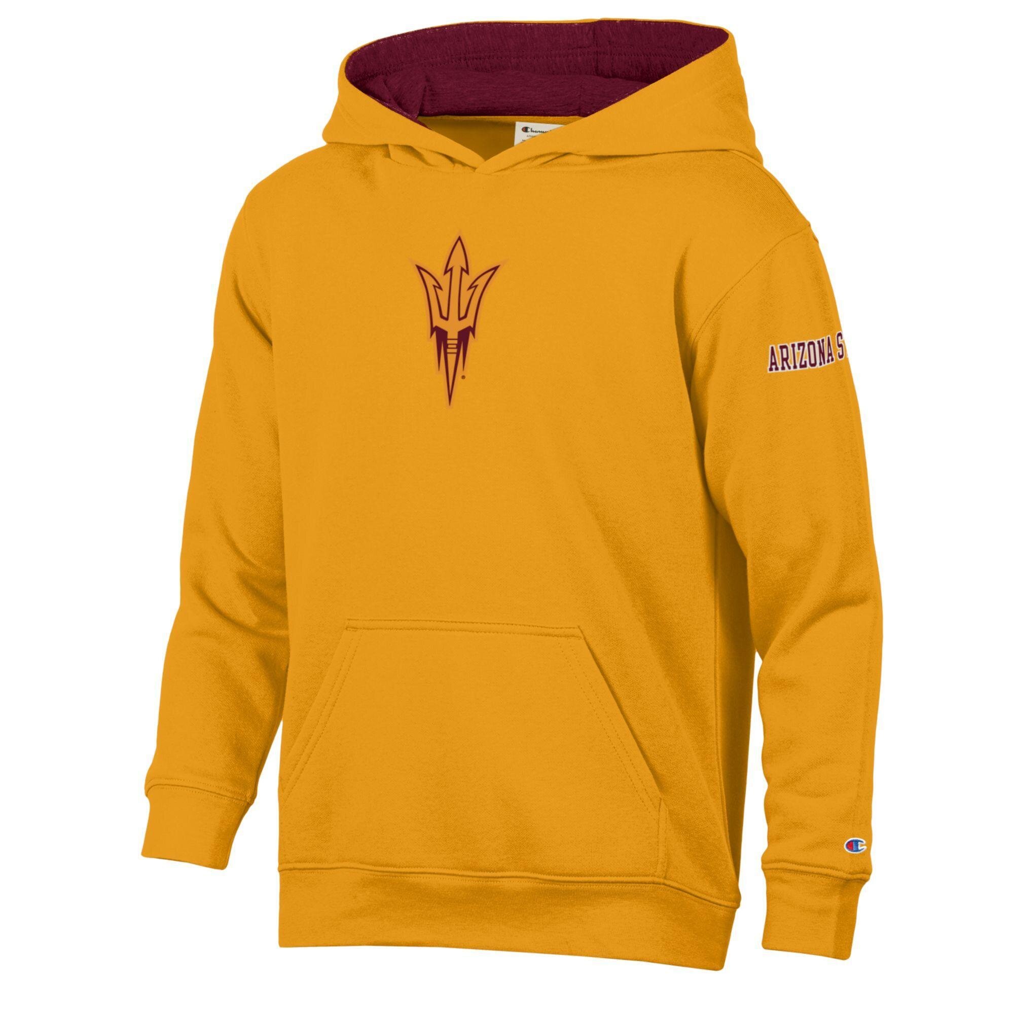 Youth Champion  Gold Arizona State Sun Devils Fleece Hoodie