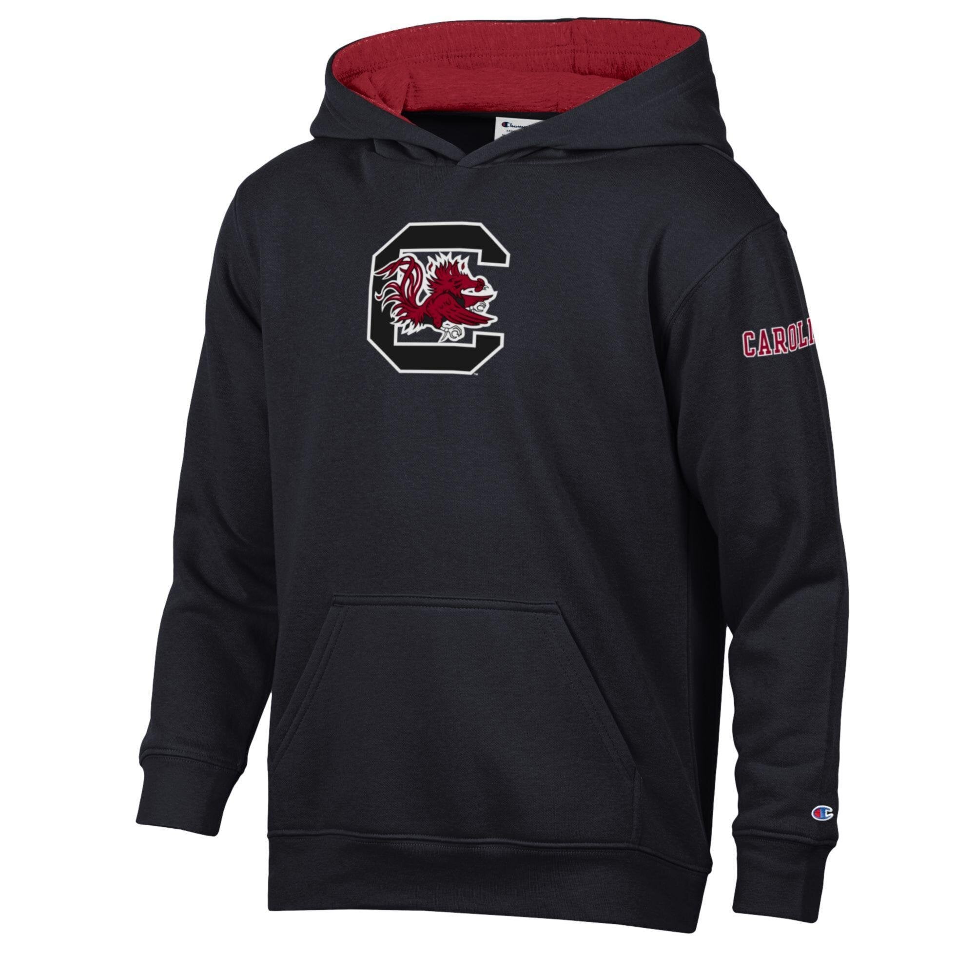 Youth Champion  Black South Carolina Gamecocks Fleece Hoodie