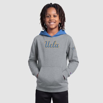 Youth Champion  Heather Gray UCLA Bruins Fleece Hoodie