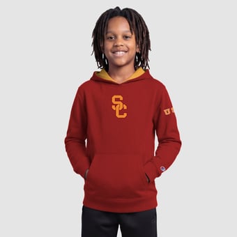 Youth Champion  Cardinal USC Trojans Fleece Hoodie