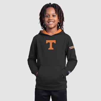 Youth Champion  Black Tennessee Volunteers Fleece Hoodie