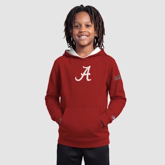 Youth Champion  Crimson Alabama Crimson Tide Fleece Hoodie