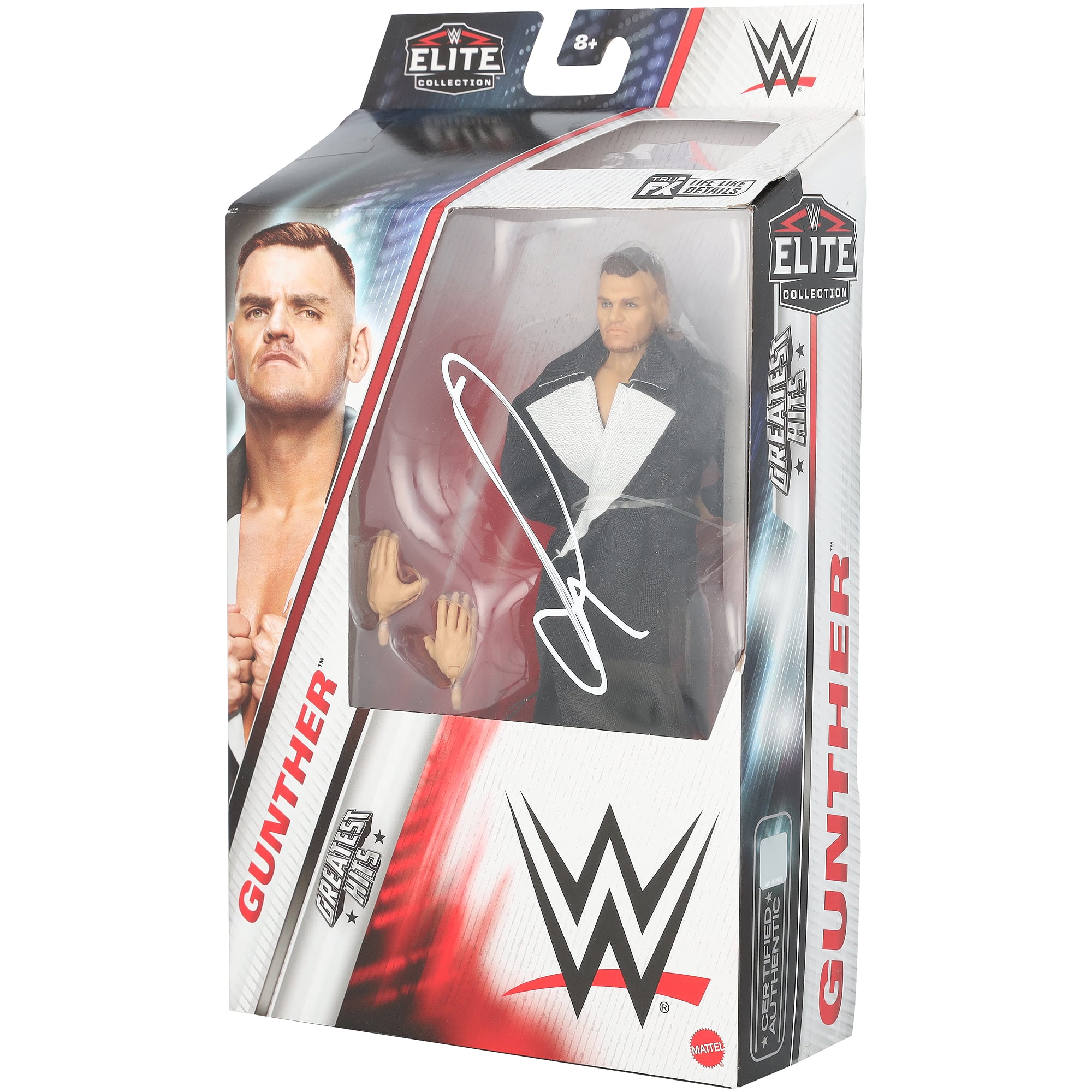 Gunther WWE Autographed Mattel Elite Greatest Hits Action Figure