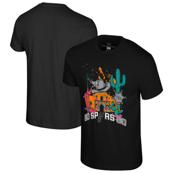 Unisex Stadium Essentials  Black San Antonio Spurs Remember the Spurs T-Shirt