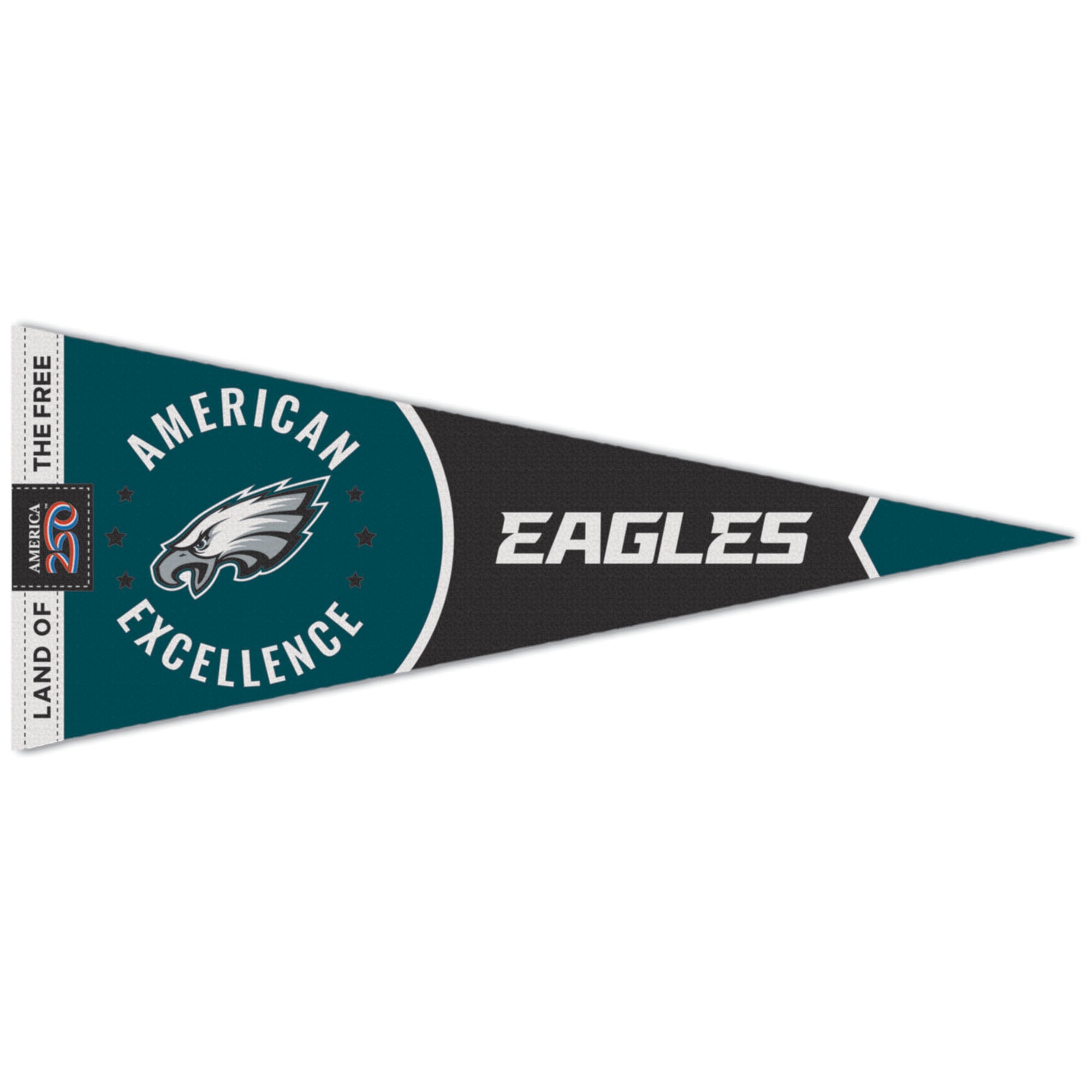 WinCraft Philadelphia Eagles 12" x 30" America 250 Premium Pennant