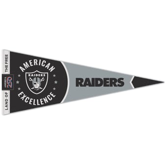 WinCraft Las Vegas Raiders 12" x 30" America 250 Premium Pennant