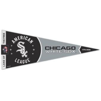 "WinCraft Chicago White Sox 12"" x 30"" America 250 Premium Pennant"