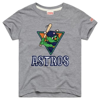 Toddler Homage  Gray Houston Astros Mascot T-Shirt
