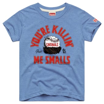 Toddler Homage Light Blue St. Louis Cardinals x The Sandlot Tri-Blend T-Shirt