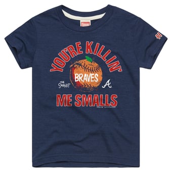 Toddler Homage Navy Atlanta Braves x The Sandlot Tri-Blend T-Shirt