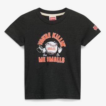 Toddler Homage Charcoal Baltimore Orioles x The Sandlot Tri-Blend T-Shirt