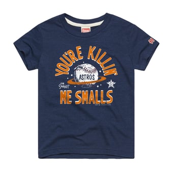 Youth Homage Navy Houston Astros x The Sandlot Tri-Blend T-Shirt