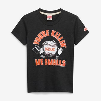 Youth Homage Charcoal Baltimore Orioles x The Sandlot Tri-Blend T-Shirt