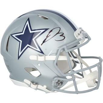 George Pickens Dallas Cowboys Autographed Riddell Speed Authentic Helmet