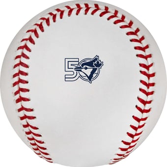 Toronto Blue Jays Rawlings 50th Season On-Field Official Baseball
