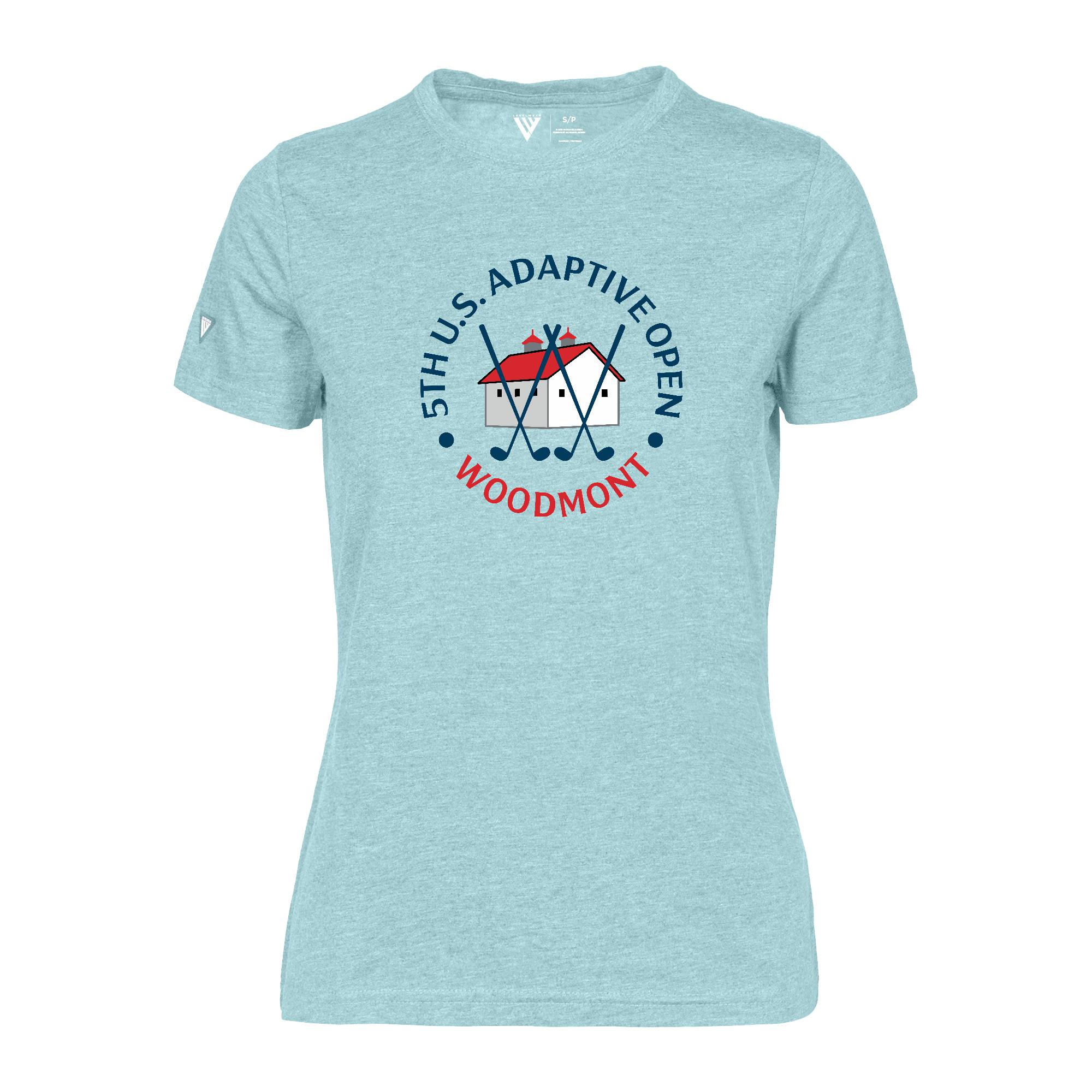 Women’s Levelwear Light Blue 2026 U.S. Adaptive Open Maddox T-Shirt Women’s Levelwear Light Blue 2026 U.S. Adaptive Open Maddox T-Shirt