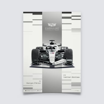 Cadillac F1 Team Welcome to the Grid 17" x 26" Poster
