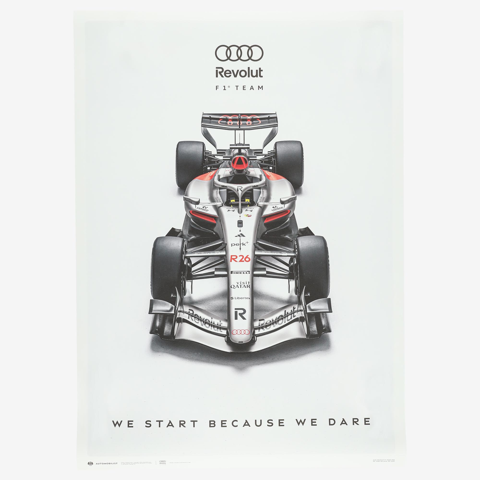 Audi 17" x 26" R26 Poster