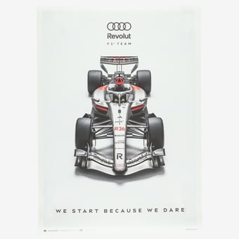 Audi 17" x 26" R26 Poster
