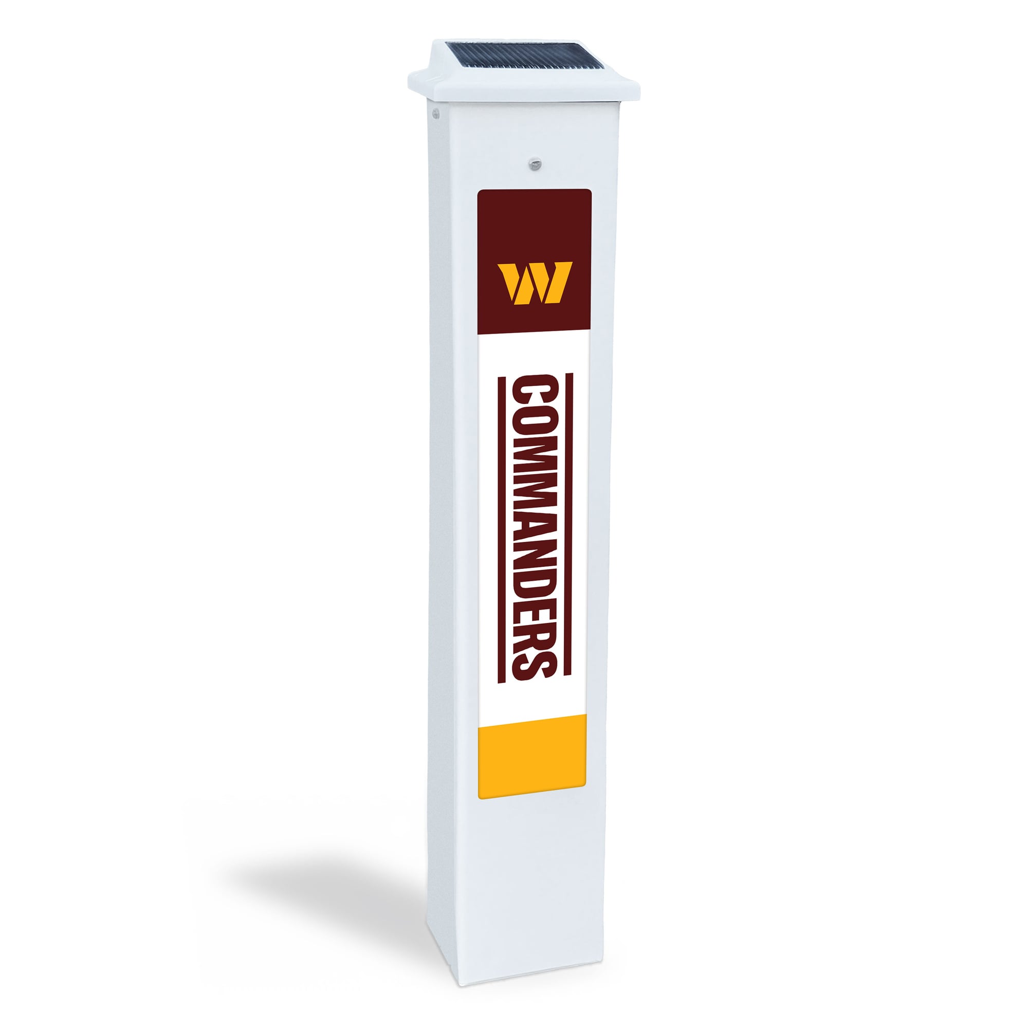 Washington Commanders 25" Solar Light Glow Post