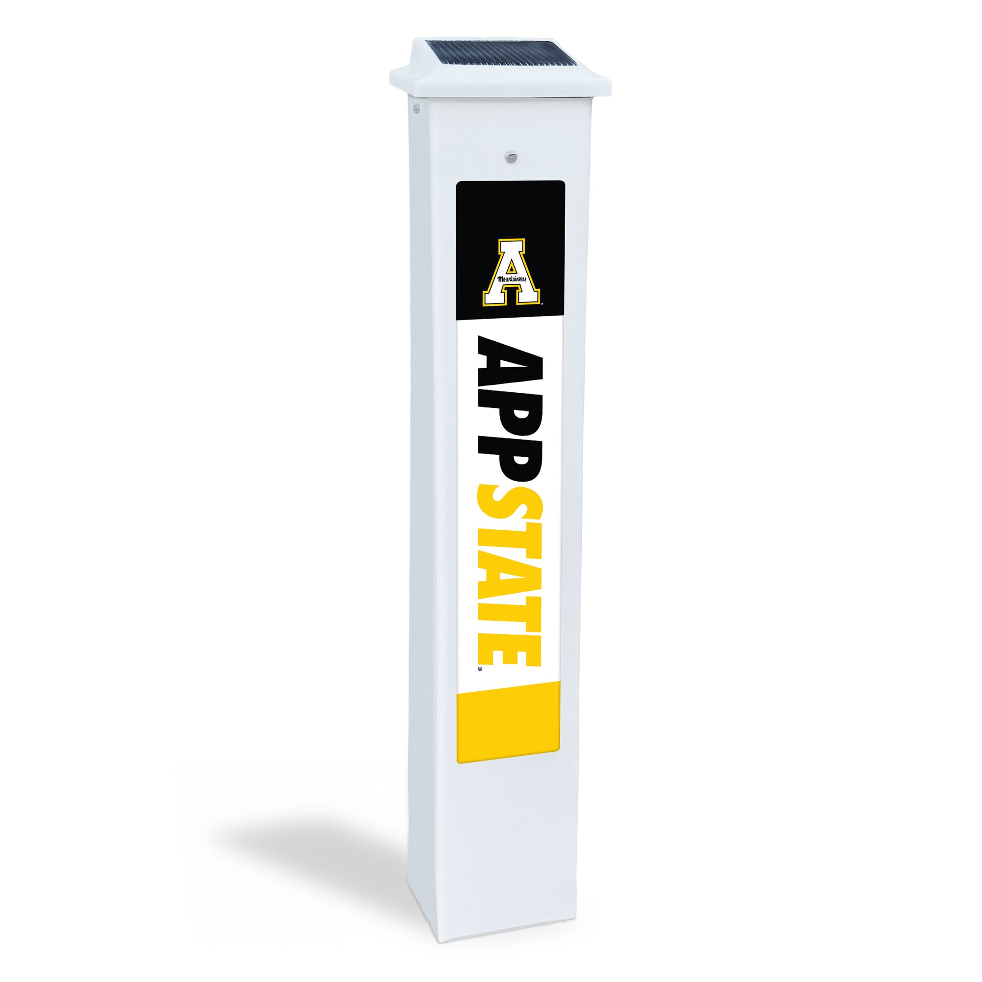 Appalachian State Mountaineers 25" Solar Light Glow Post