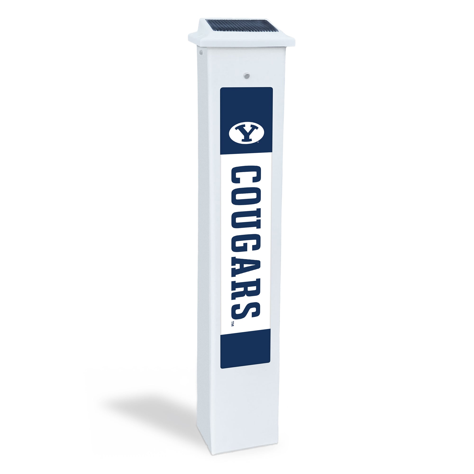 BYU Cougars 25" Solar Light Glow Post