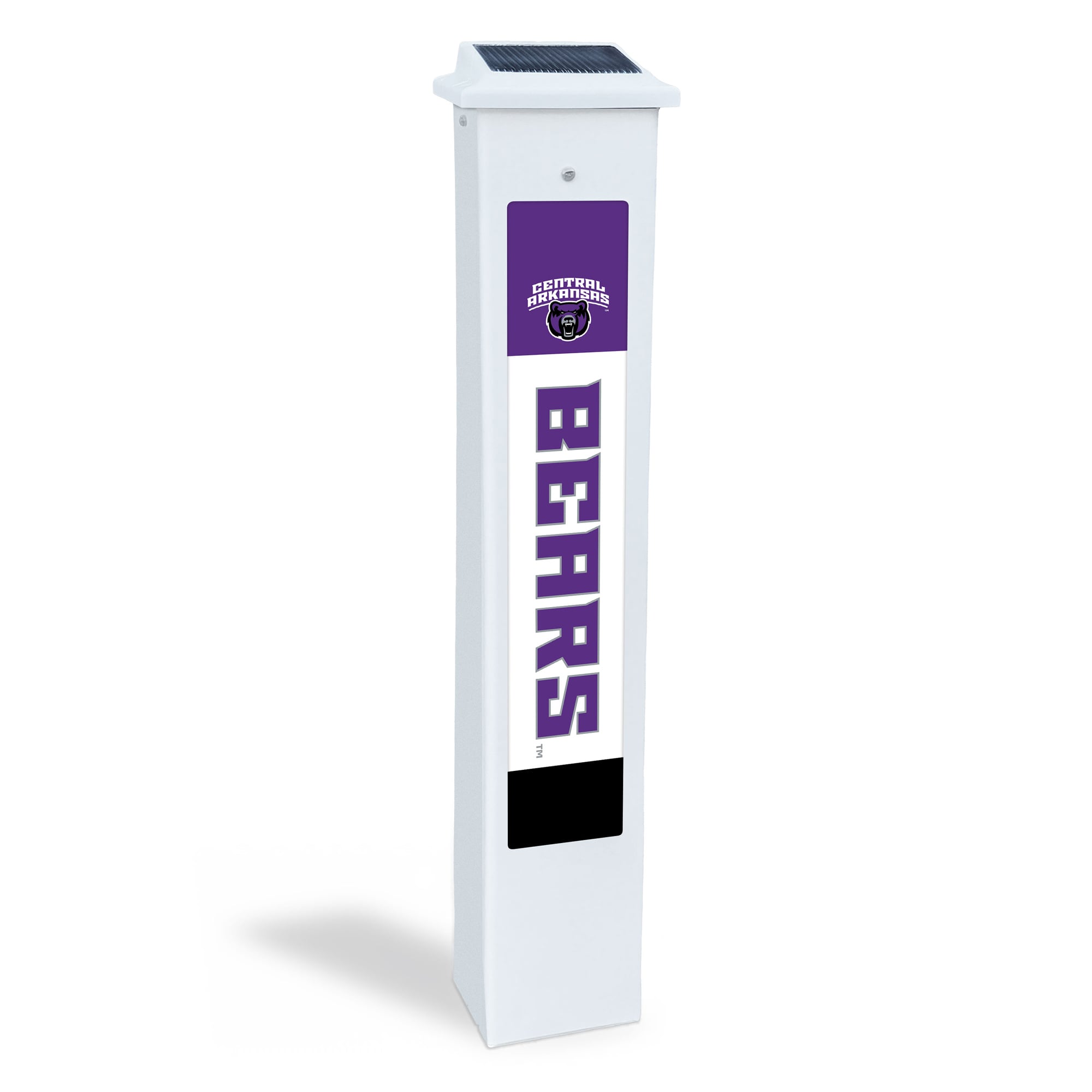 Central Arkansas Bears 25" Solar Light Glow Post