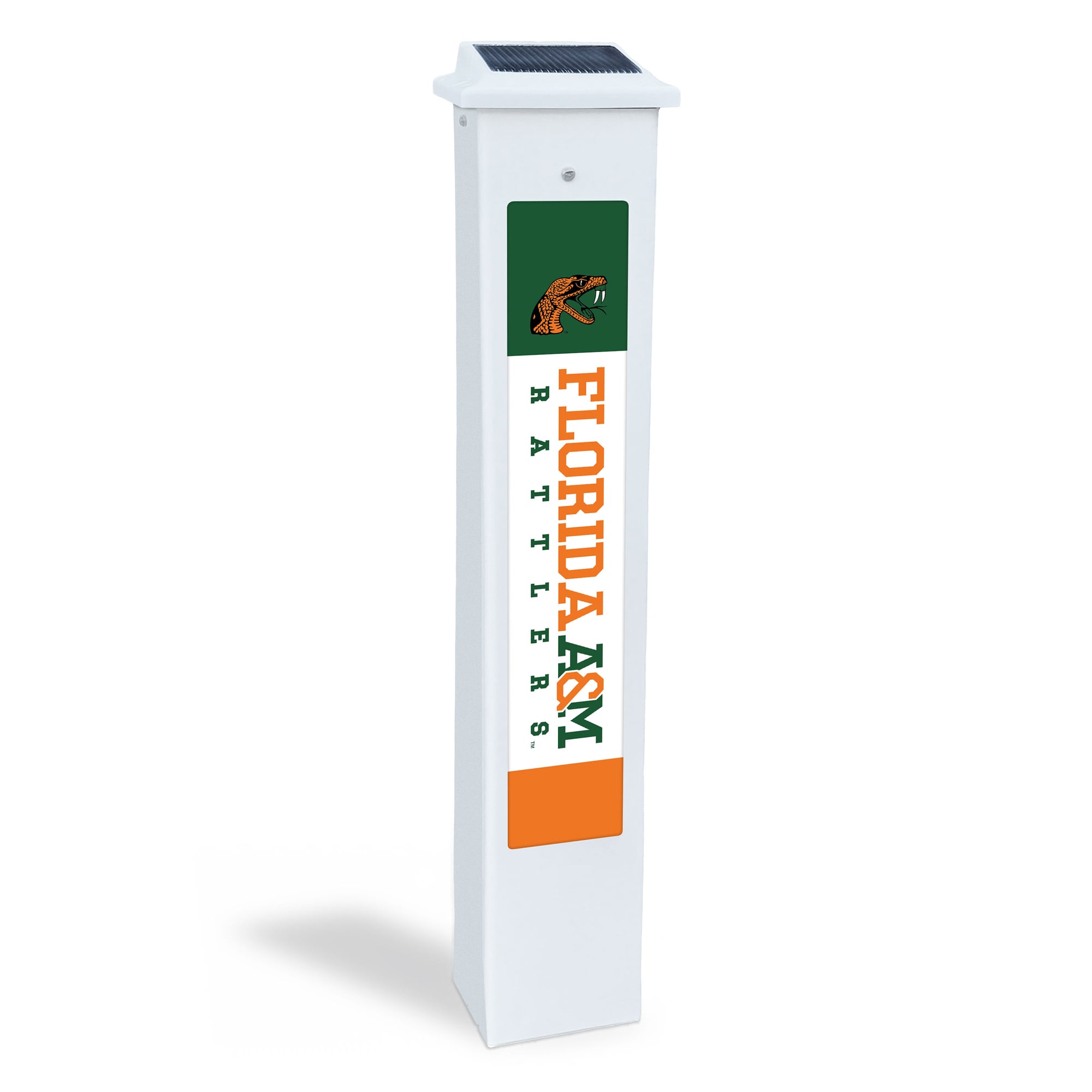 Florida A&M Rattlers 25" Solar Light Glow Post