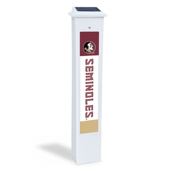 Florida State Seminoles 25" Solar Light Glow Post