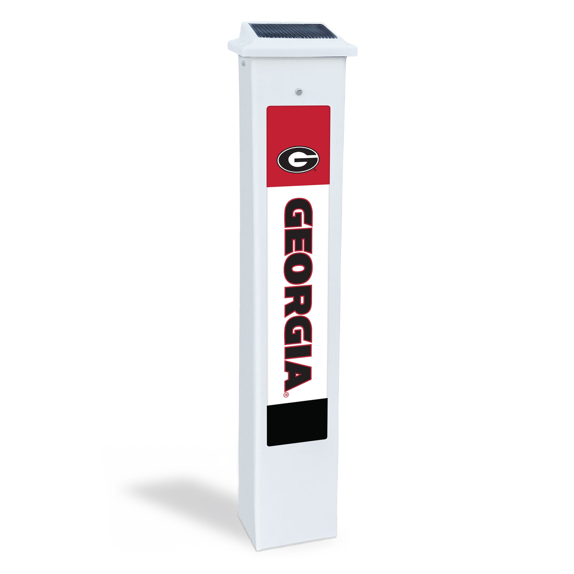 Georgia Bulldogs 25" Solar Light Glow Post