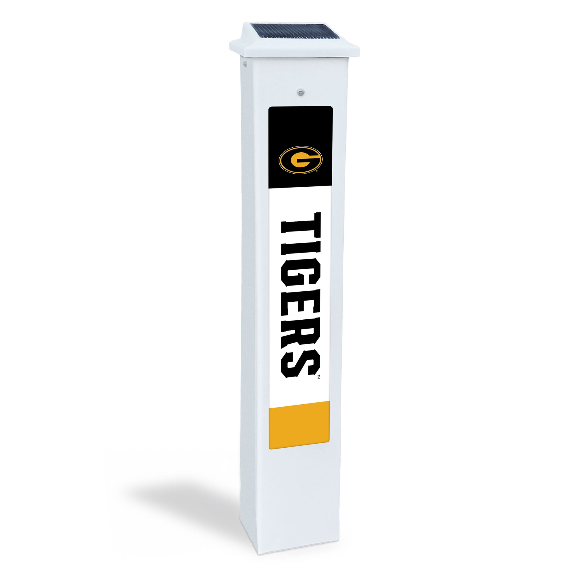 Grambling Tigers 25" Solar Light Glow Post