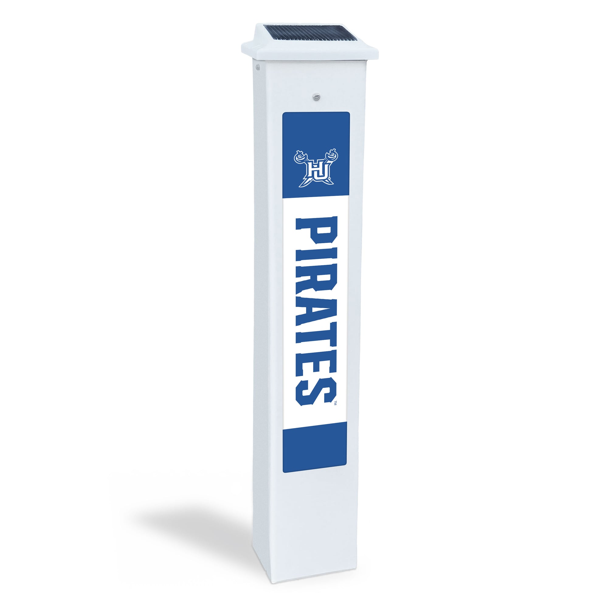Hampton Pirates 25" Solar Light Glow Post