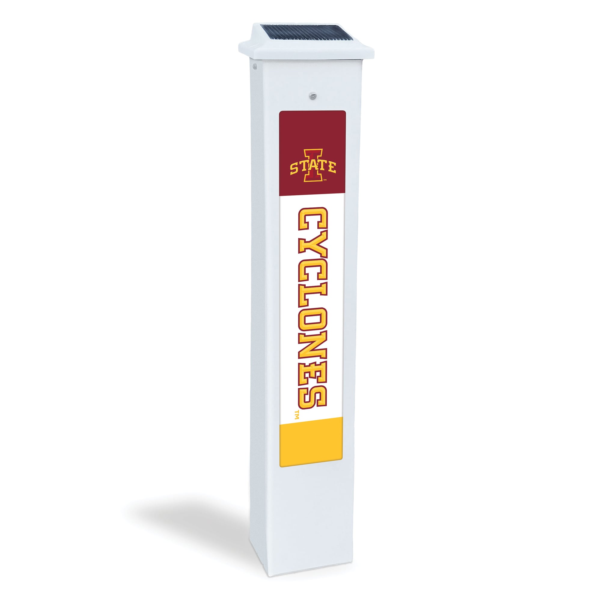 Iowa State Cyclones 25" Solar Light Glow Post