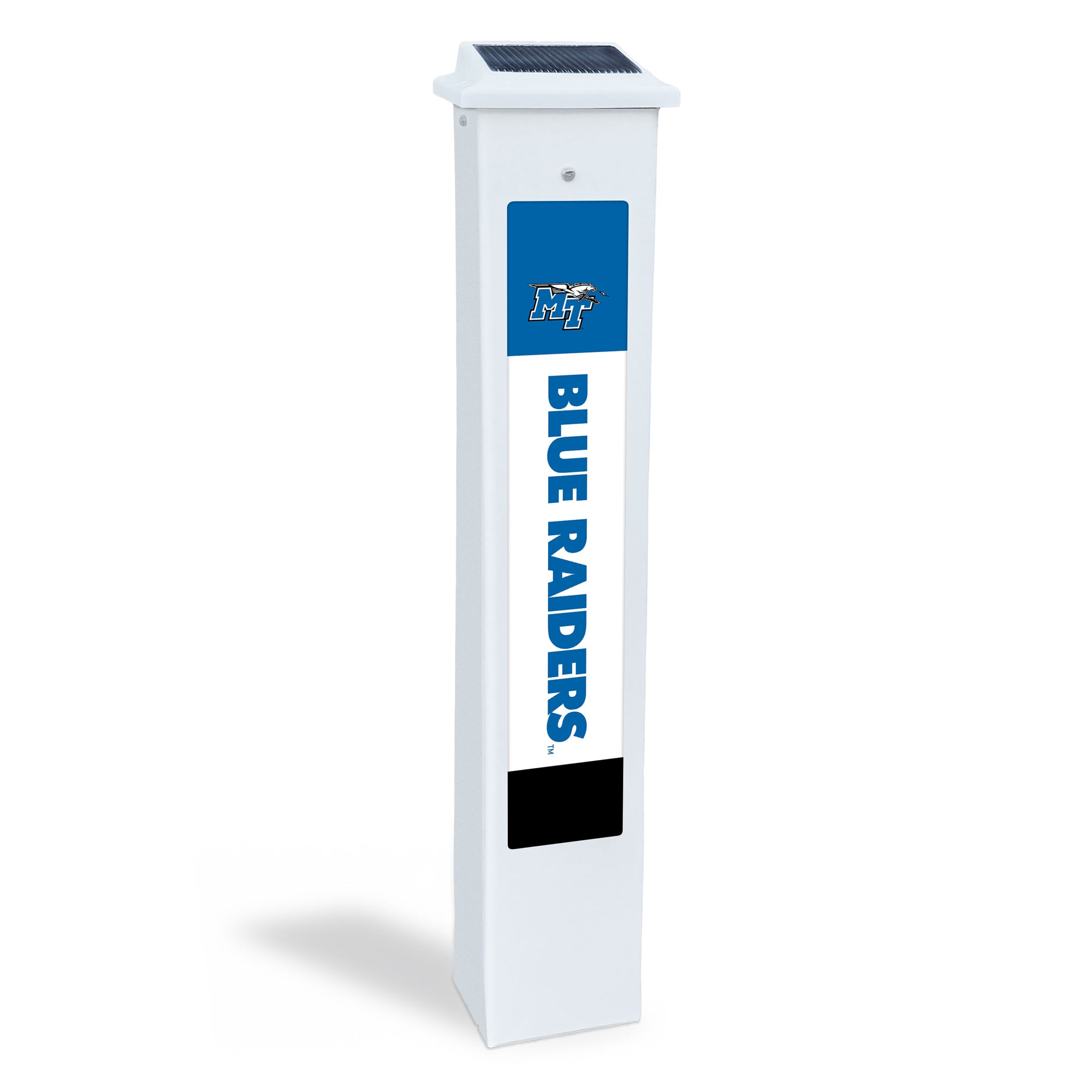 MTSU Blue Raiders 25" Solar Light Glow Post