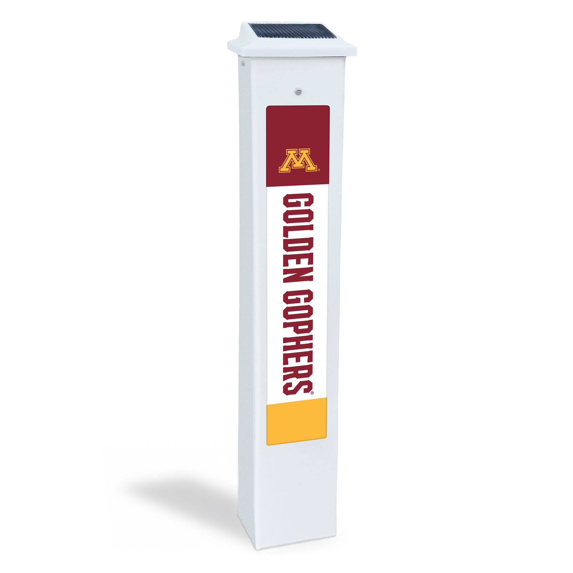 Minnesota Golden Gophers 25" Solar Light Glow Post